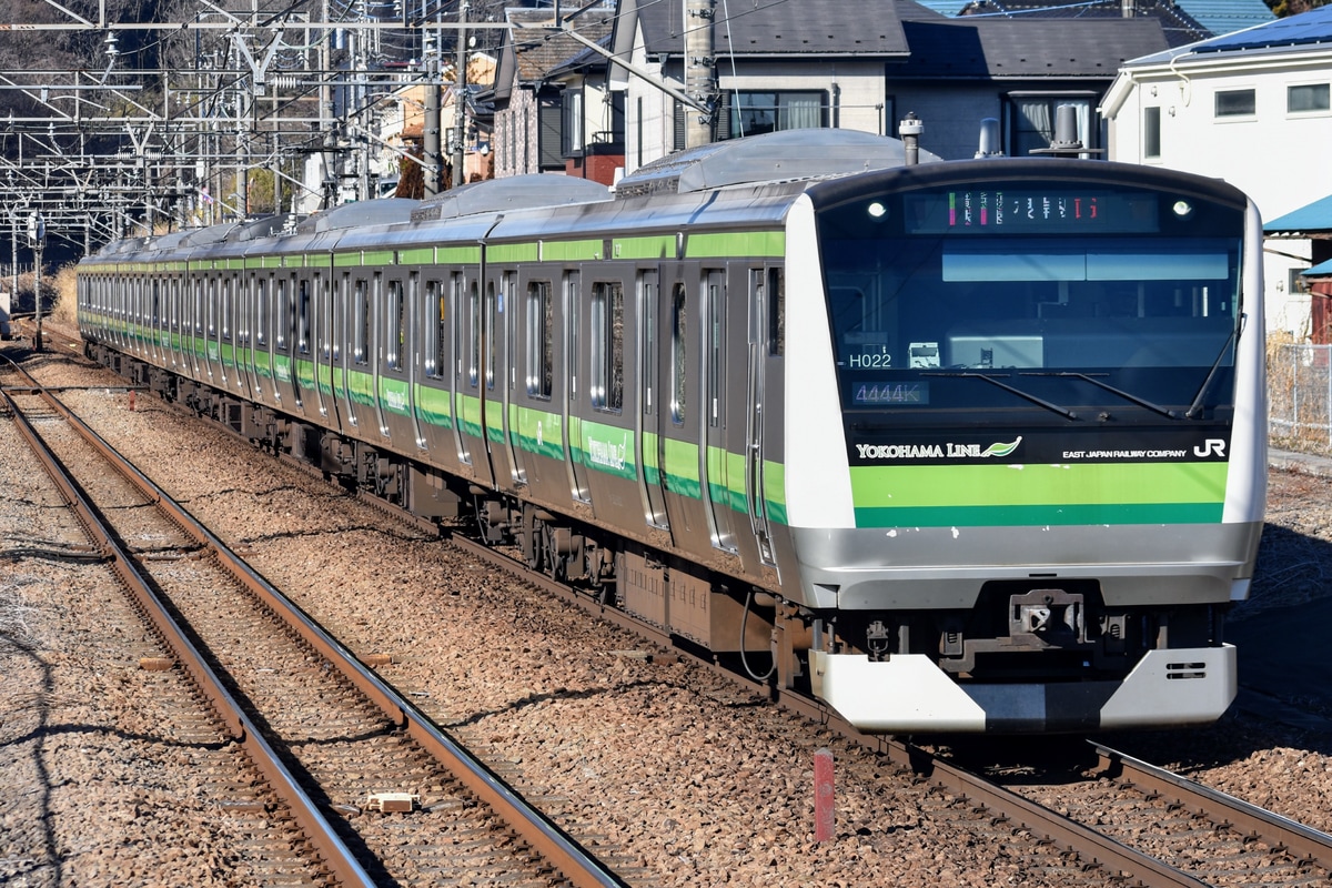 JR東日本 鎌倉車両センター E233系 クラH022編成