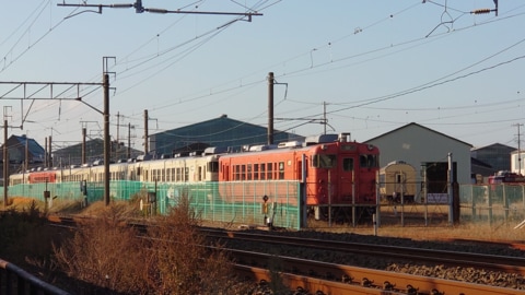 秋田総合車両センターの画像(2022年11月2日)