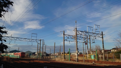 秋田総合車両センターの画像(2022年11月21日)