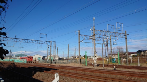 秋田総合車両センターの画像(2022年11月24日)