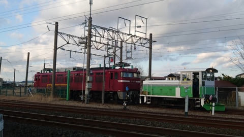 秋田総合車両センターの画像(2022年11月25日)