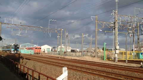 秋田総合車両センターの画像(2022年11月26日)