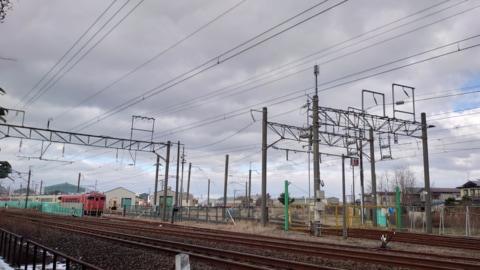 秋田総合車両センターの画像(2022年12月31日)