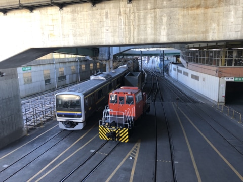 大宮総合車両センターの画像(2023年1月4日12時)