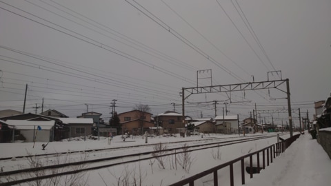 秋田総合車両センターの画像(2023年2月16日)