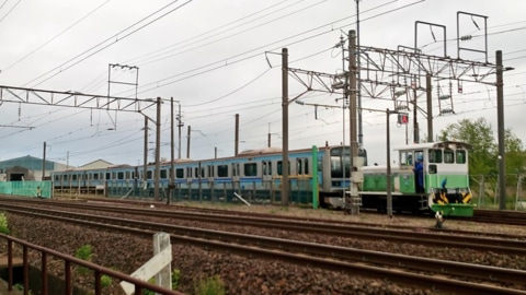 秋田総合車両センターの画像(2024年5月10日)