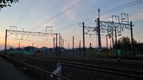 秋田総合車両センターの画像(2024年5月11日18時)