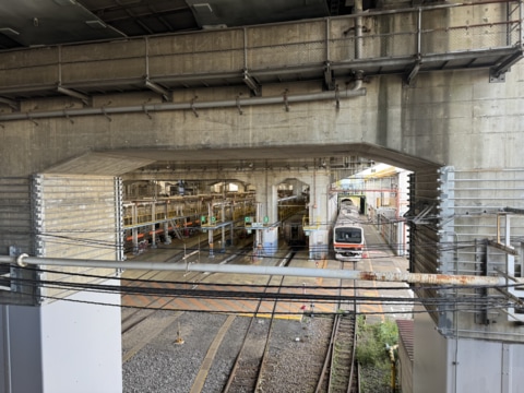 大宮総合車両センターの画像(2024年10月10日13時)