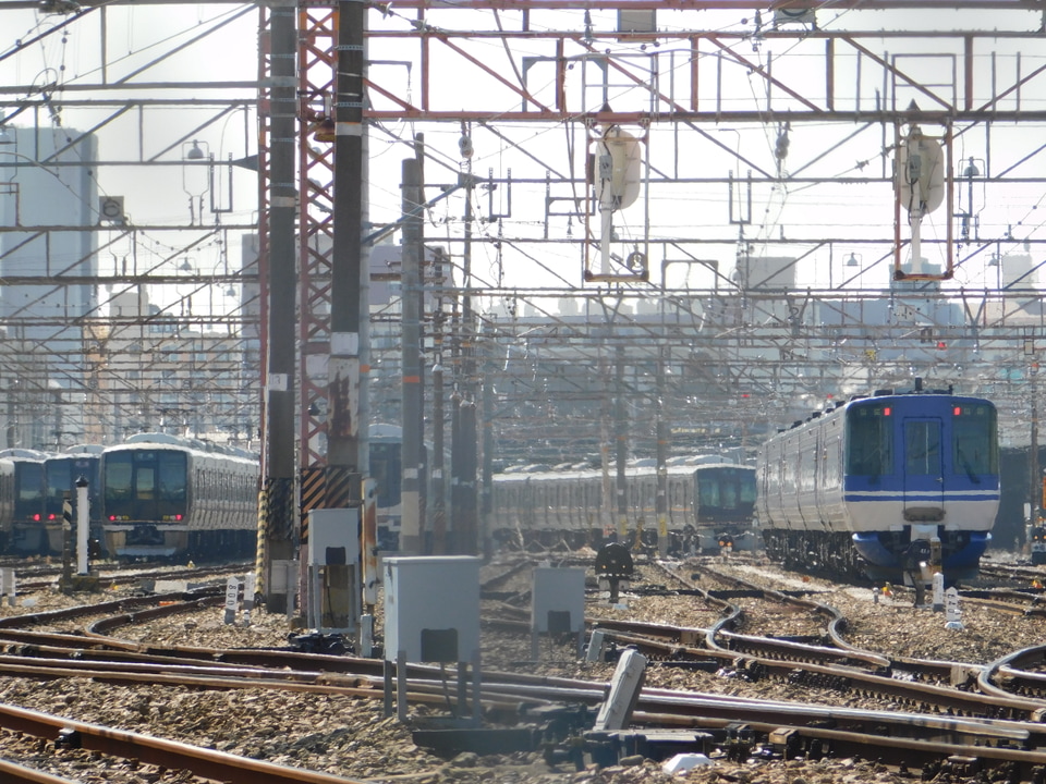 網干総合車両所本所(2025年3月14日)の拡大写真