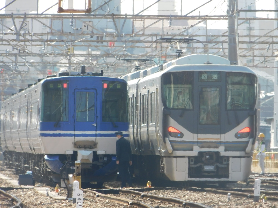 網干総合車両所本所(2025年3月14日)の拡大写真