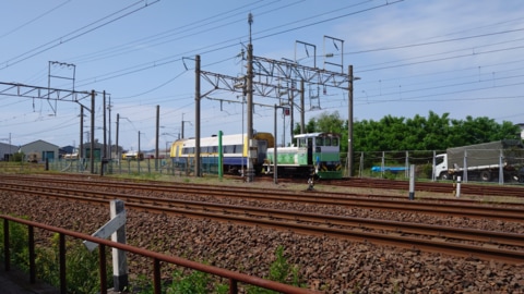 秋田総合車両センターの画像(2025年6月19日13時)