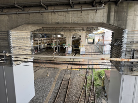 大宮総合車両センターの画像(2025年7月3日13時)