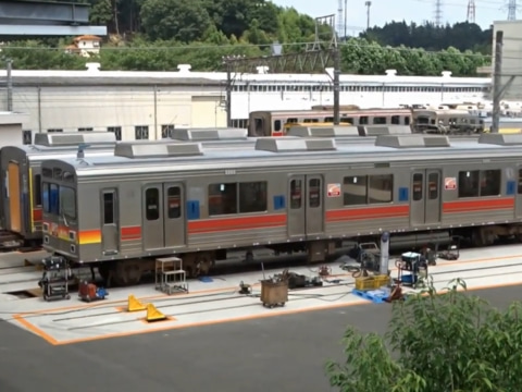 長津田車両工場の画像(2025年8月17日9時)