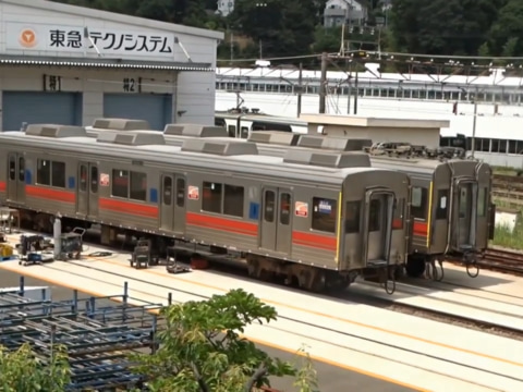 長津田車両工場の画像(2025年8月17日9時)