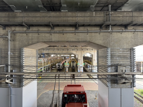 大宮総合車両センターの画像(2025年8月22日11時)
