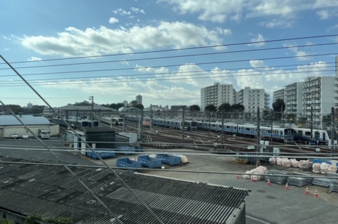 大野総合車両所の画像(2025年11月10日)