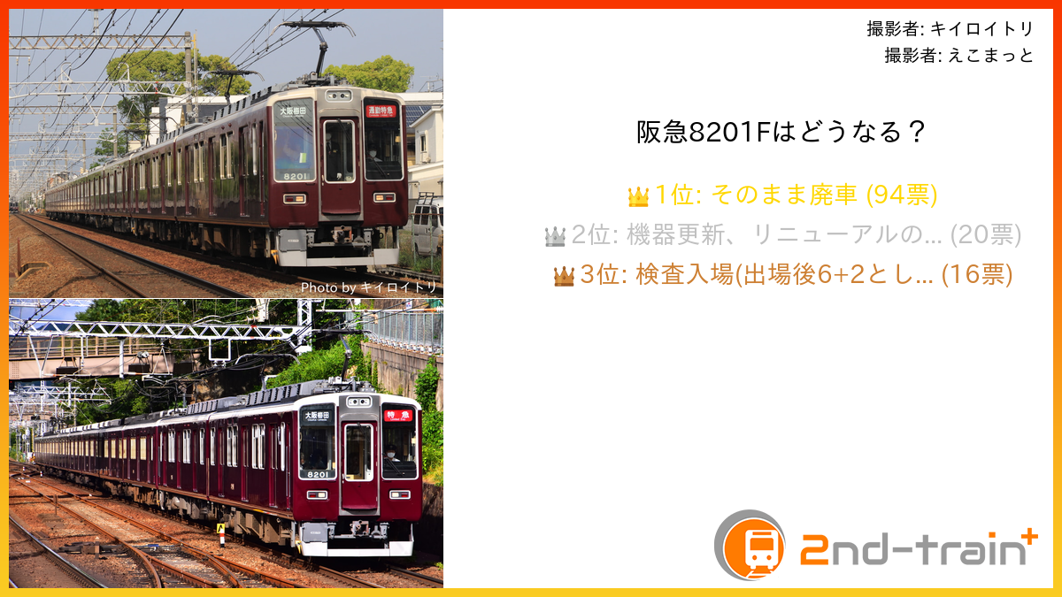 阪急8201Fはどうなる？