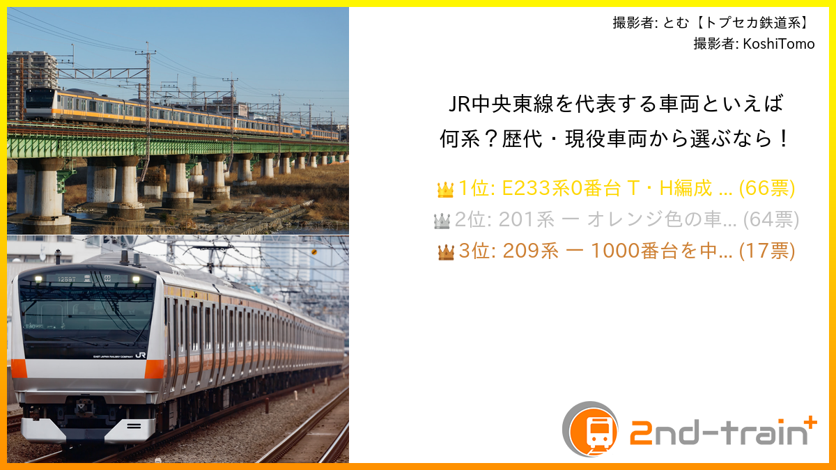 JR中央東線を代表する車両といえば何系？歴代・現役車両から選ぶなら！