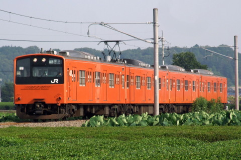 【特集】さようなら中央線201系 「H編成フォトギャラリー」その1を箱根ヶ崎～金子間で撮影した写真
