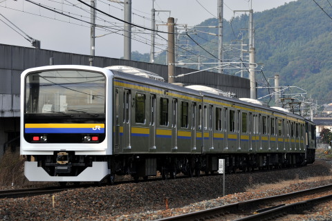 【JR東】209系マリC403編成 配給輸送を長野～安茂里で撮影した写真