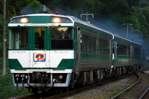 【JR四】キハ185系「どつぼ列車リバイバル・南風1986」運転 の拡大写真