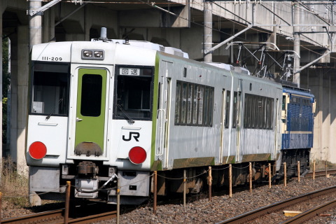 【JR東】キハ111＋112 郡山総合車両センター入場配給