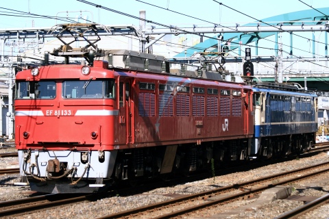  【JR東】EF65-1115故障による回送運転を大宮駅で撮影した写真