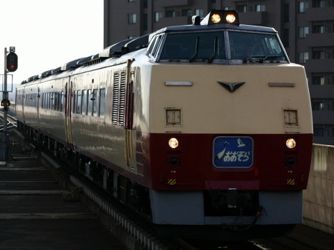 【JR北】「ありがとう30周年183系国鉄色号」運転を帯広駅で撮影した写真