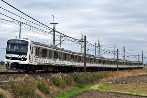 【JR東】209系『MUE-Train』方転回送を南古谷～指扇で撮影した写真