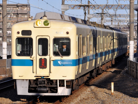 【小田急】5000形5054F 多摩線試運転を小田急多摩センター駅で撮影した写真