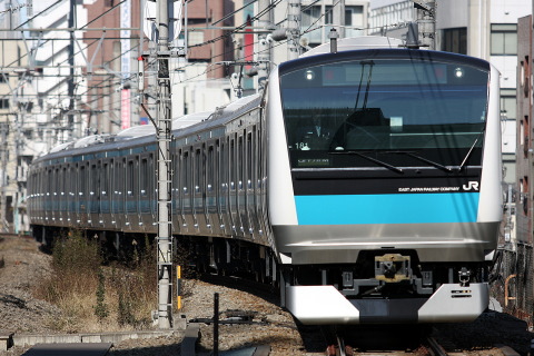 【JR東】E233系ウラ181編成 浦和電車区への拡大写真