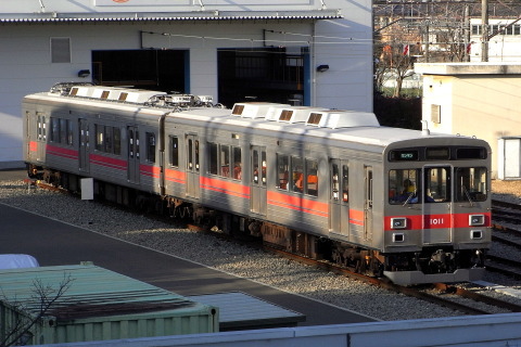 【東急】デハ1310とクハ1011が伊賀鉄道仕様にの拡大写真