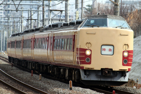 【JR東】特急「あずさ77号」運転を西国分寺駅で撮影した写真