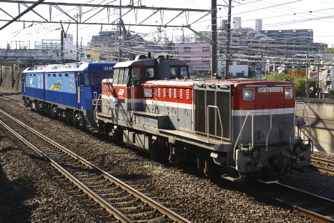 【JR貨】EH200-22 甲種輸送を新秋津～東所沢で撮影した写真