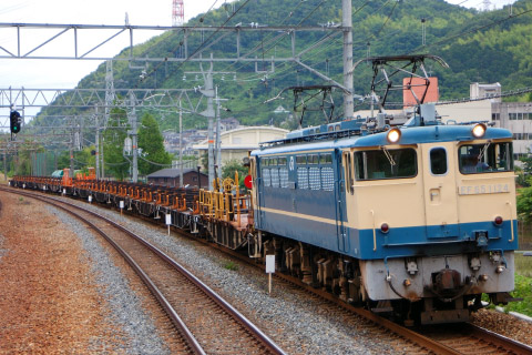 【特集】EF65形現役機 - EF65-1124の拡大写真