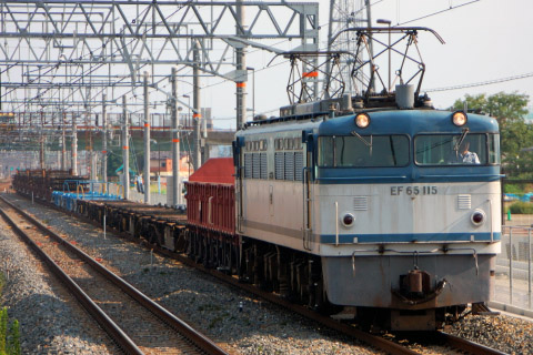 【特集】EF65形現役機 - EF65-115の拡大写真
