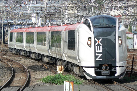 【JR東】E259系NE003+NE004編成 試運転の拡大写真