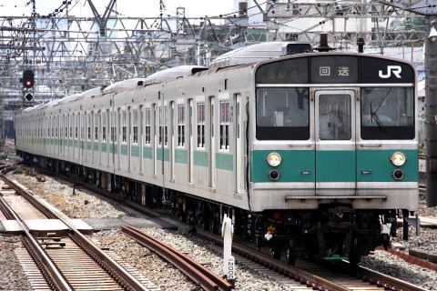 【JR東】203系マト68編成東京総合車両センター出場 - 池袋駅にて撮影