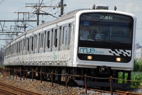 【JR東】MUE-Train宇都宮線・日光線試運転 - 野木～間々田にて撮影