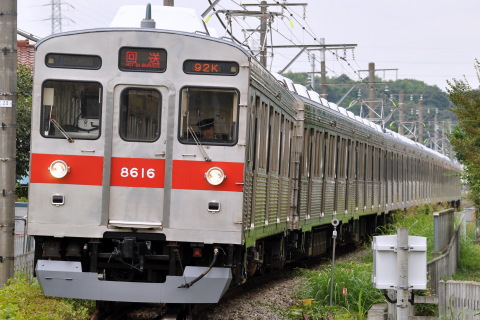 【東急】8500系8616F検査出場の拡大写真