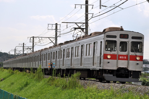 【東急】8500系8615F検査入場の拡大写真
