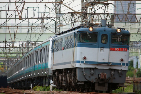 【JR東】E233系ウラ172編成甲種輸送 - 横浜羽沢～鶴見にて撮影