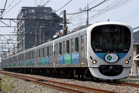 【西武】南入曽車両基地『電車夏まつり』に伴う臨時列車運転 - 入曽～新所沢にて撮影