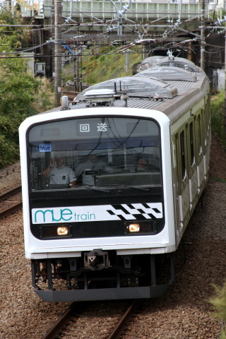 【JR東】209系『MUE-Train』 川越車両センターへ返却を立川～日野で撮影した写真