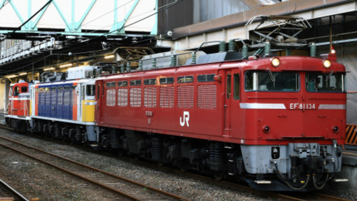 JR東】EF81-89とDE10-1571 秋田総合車両センターへ |2nd-train