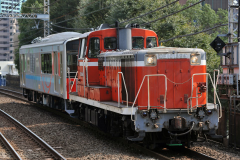 【JR東】E911系『NEトレイン』東急出場甲種輸送を関内駅で撮影した写真