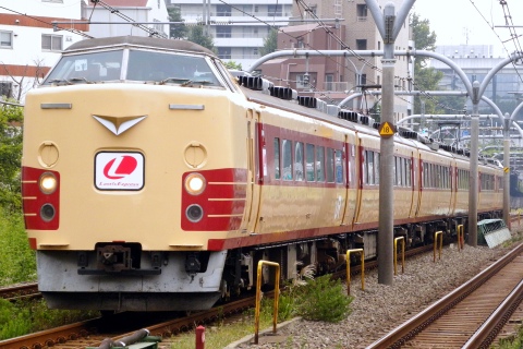 【JR東】183系使用団体臨時列車「Lantis Express」運転(27日)の拡大写真