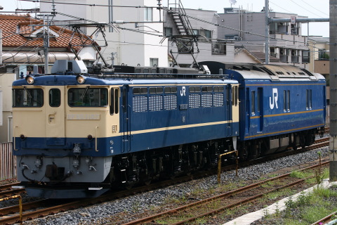 【JR東】カニ24-505大宮総合車両センター入場の拡大写真