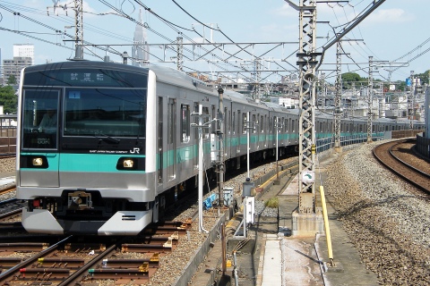 【JR東】E233系マト1編成松戸車両センターへ返却 の拡大写真