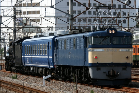  【JR東】D51-498号機　高崎車両センターへ配給輸送の拡大写真